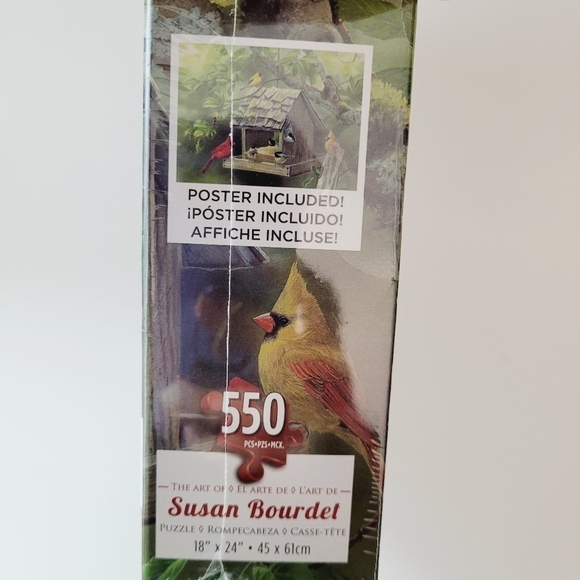 Susan Bourdet Summer Feast 550 Piece Puzzle with Poster‎ Sealed - Picture 3 of 6